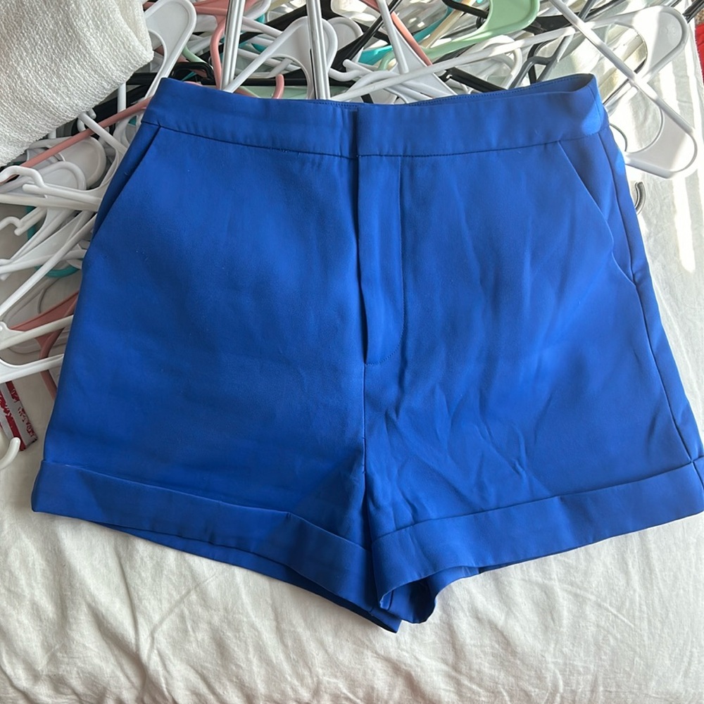 High waisted shorts